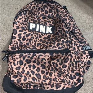 Pink backpack